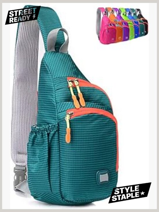 Waterproof Small Sling Backpack Unisex Crossbody Shoulder Bag Daypack main image 6
